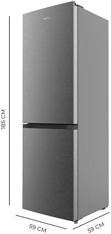 Réfrigérateur Combiné Cecotec Bolero CoolMarket 296L - 2 Portes, 60 Cm Large, Fonctions FastCooling Et FastFreezing, Inox Foncé - 8